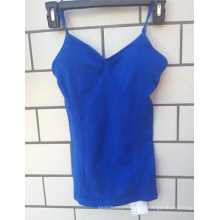 Ladies Seamless Spaghetti Strap Tank Top